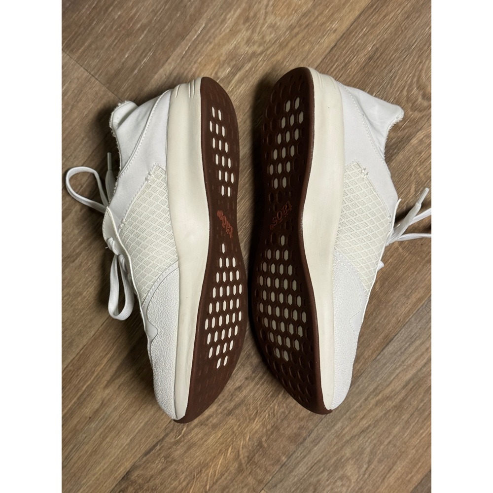 Taos Direction Sneakers White Mesh Canvas Lace Up Womens 8 - Picture 6 of 9